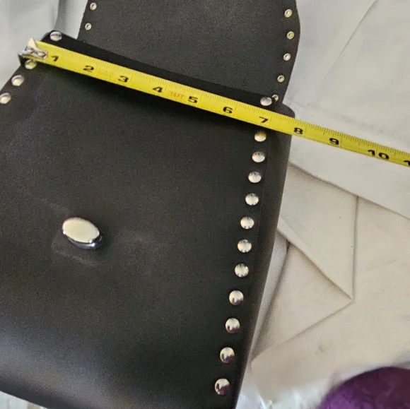 Vintage Harley-Davidson Studded Leather Mini Backpack USA Made Black - Picture 12 of 17